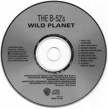 CD The B-52's: Wild Planet 40421