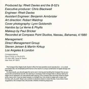 CD The B-52's: Wild Planet 40421