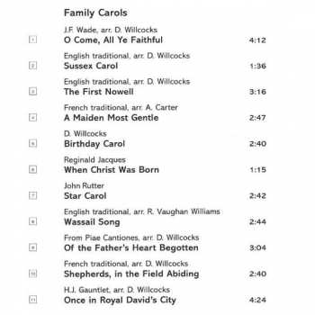 CD The Bach Choir: Family Carols 375945