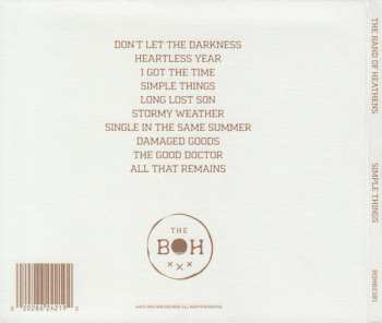 CD The Band Of Heathens: Simple Things 480084