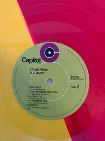 LP The Band: Stage Fright LTD | CLR 395164