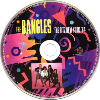 CD Bangles: The Ritz New York '84 511959