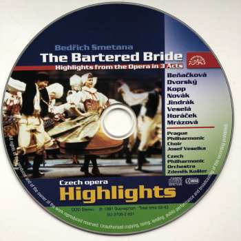 CD Bedřich Smetana: The Bartered Bride - Opera - Highlights 28824