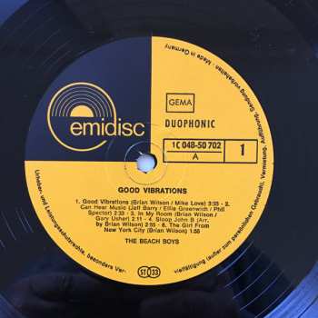 LP The Beach Boys: Good Vibrations