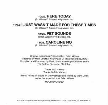 CD The Beach Boys: Pet Sounds DIGI