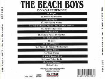 CD The Beach Boys: Do You Remember (Golden Radio Hits) 421342