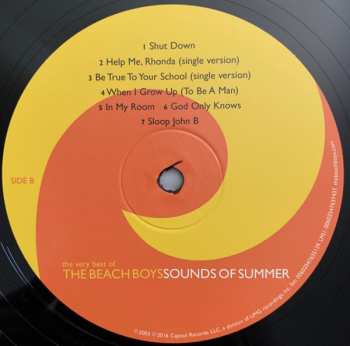 2LP The Beach Boys: Sounds Of Summer - The Very Best Of 422862
