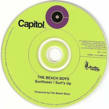 CD The Beach Boys: Sunflower / Surf's Up