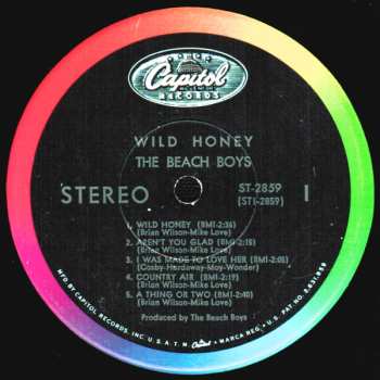 LP The Beach Boys: Wild Honey 500646