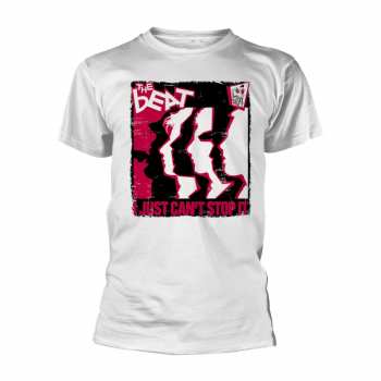 Merch The Beat: Tričko I Just Can't Stop It (white) S