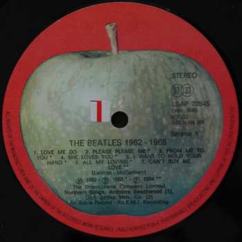 2LP The Beatles: 1962-1966 42429