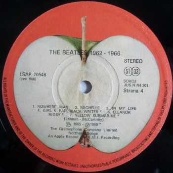 2LP The Beatles: 1962-1966 355863