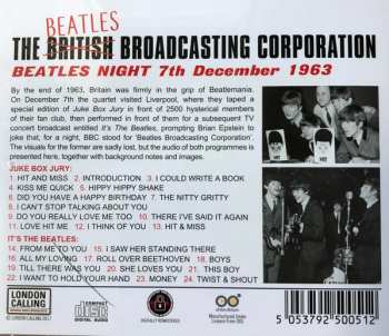 CD The Beatles: The Beatles Broadcasting Company (Beatles Night 7th December 1963) 403629