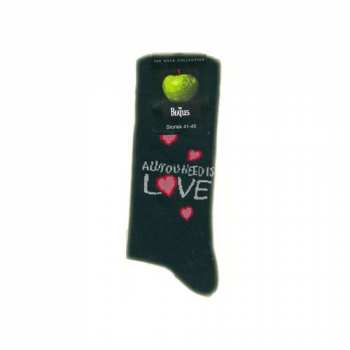 Merch The Beatles: Dámské Kotníkové Ponožky All You Need Is Love 