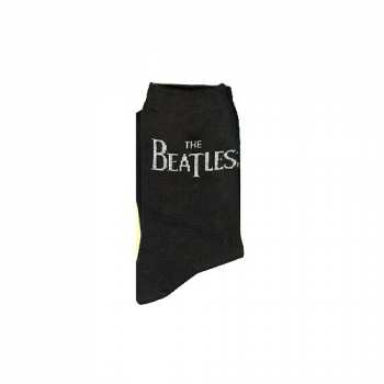 Merch The Beatles: Dámské Kotníkové Ponožky Drop T Logo The Beatles  36 - 42