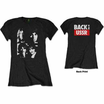 Merch The Beatles: Dámské Tričko Back In The Ussr  L