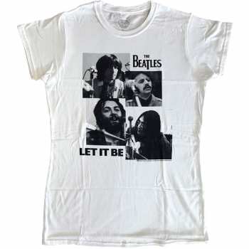 Merch The Beatles: Dámské Tričko Let It Be  L