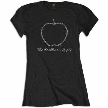 Merch The Beatles: Dámské Tričko On Apple  XXL