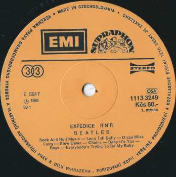 LP The Beatles: Expedice R'n'R 41801