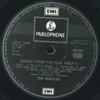 LP The Beatles: Help!