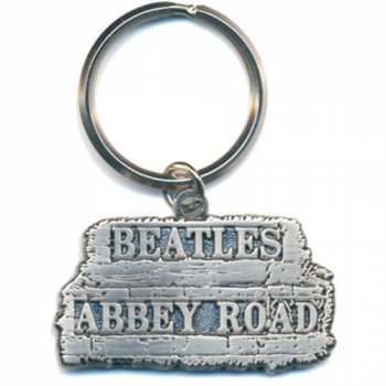 Merch The Beatles: Klíčenka Abbey Road Sign In Relief 