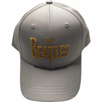 Merch The Beatles: The Beatles Unisex Baseball Cap: Gold Drop T Logo