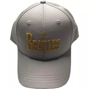 The Beatles Unisex Baseball Cap: Gold Drop T Logo