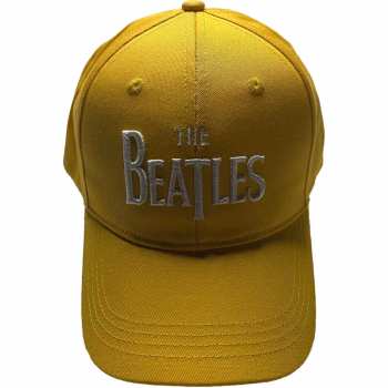 Merch The Beatles: The Beatles Unisex Baseball Cap: White Drop T Logo