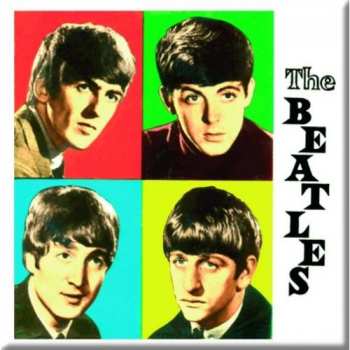 Merch The Beatles: Magnet Na Ledničku Coloured Boxes