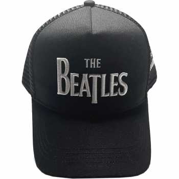 Merch The Beatles: The Beatles Unisex Mesh Back Cap: Drop T Logo & Apple