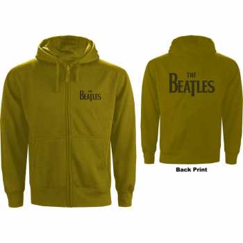 Merch The Beatles: Mikina Se Zipem Drop T Logo The Beatles  M