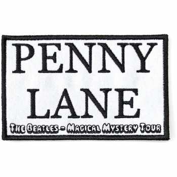Merch The Beatles: Nášivka Penny Lane White 