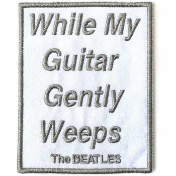Merch The Beatles: Nášivka While My Guitar Gently Weeps 