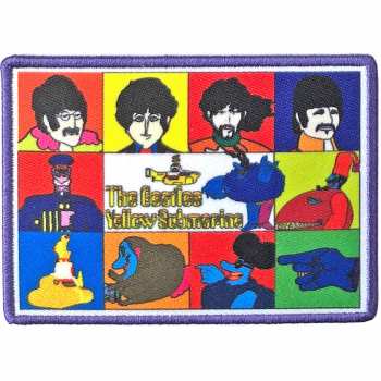 Merch The Beatles: Nášivka Yellow Submarine Characters 