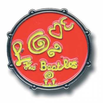 Merch The Beatles: Placka Drum Love