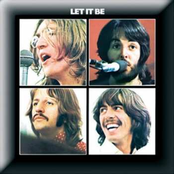 Merch The Beatles: Placka Let It Be
