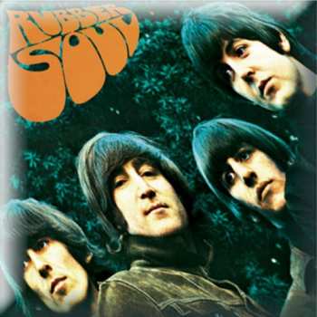 Merch The Beatles: Placka Rubber Soul