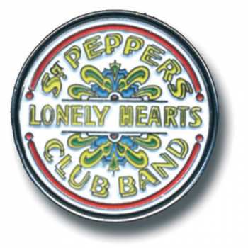 Merch The Beatles: Placka Sgt Pepper Drum