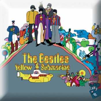 Merch The Beatles: Placka Yellow Submarine