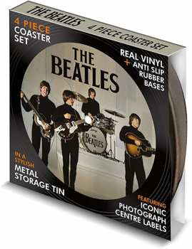 Merch The Beatles: Podtácek The Beatles 4 Piece Coaster Set