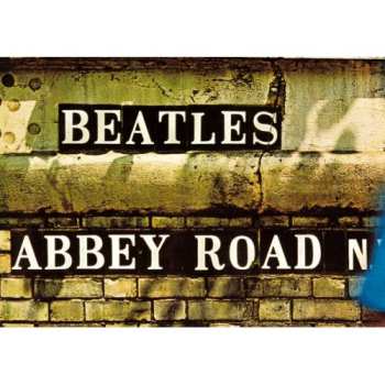 Merch The Beatles: Pohlednice Abbey Road Sign