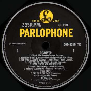 LP The Beatles: Revolver