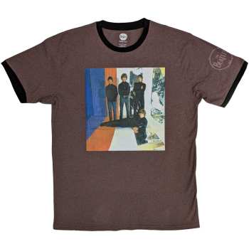 Merch The Beatles: The Beatles Unisex Ringer T-shirt: Stripes (x-large) XL