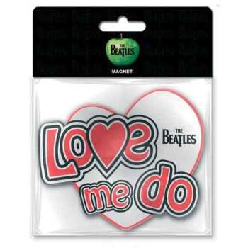 Merch The Beatles: Rubber Magnet Love Me Do