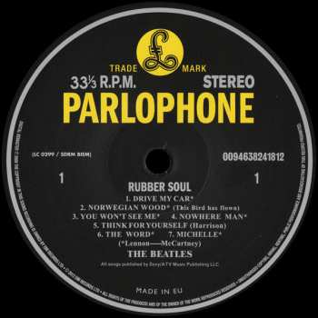 LP The Beatles: Rubber Soul 31148