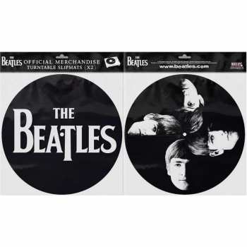 Merch The Beatles: Slipmat Set Drop T Logo The Beatles & Faces 