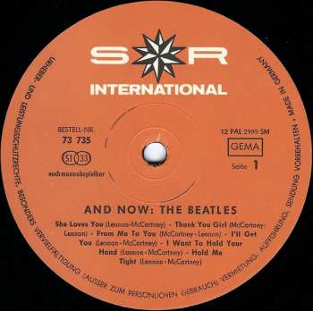 LP The Beatles: And Now: The Beatles