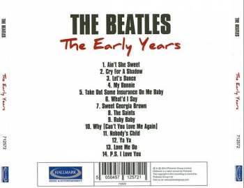 CD The Beatles: The Early Years 239038