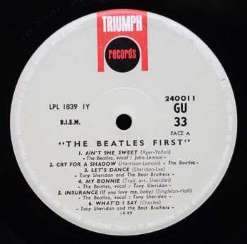 LP The Beatles: The Beatles First 509865