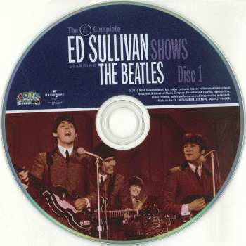 2DVD The Beatles: The 4 Complete Ed Sullivan Shows Starring The Beatles 10773